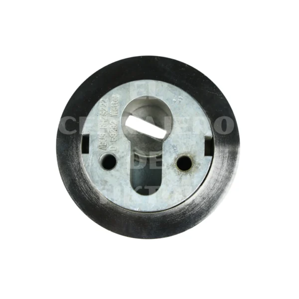 Escudo ABUS redondo plata