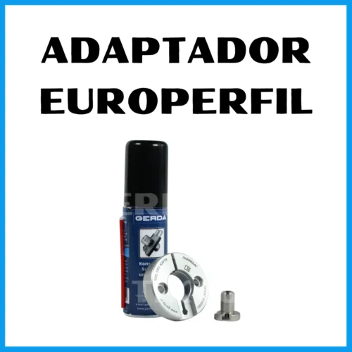 ADAPTADOR EUROPERFIL - Complemento TEDEE para adaptar el bombín a la cerradura