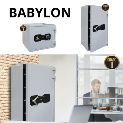 Caja fuerte CERTIFICADA BABYLON GRADO II de la marca BTV