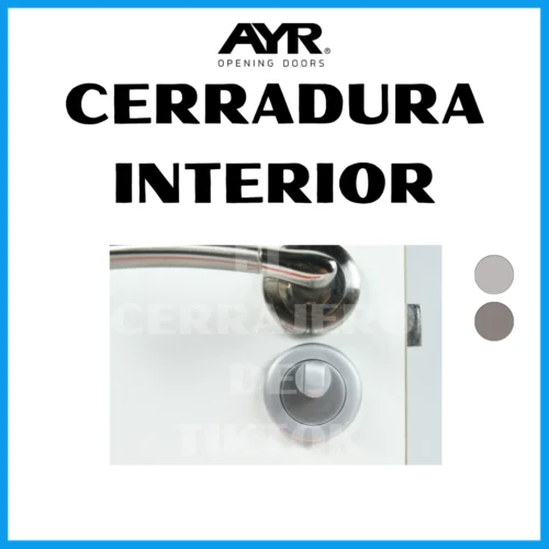 Cerradura para puerta interior AYR