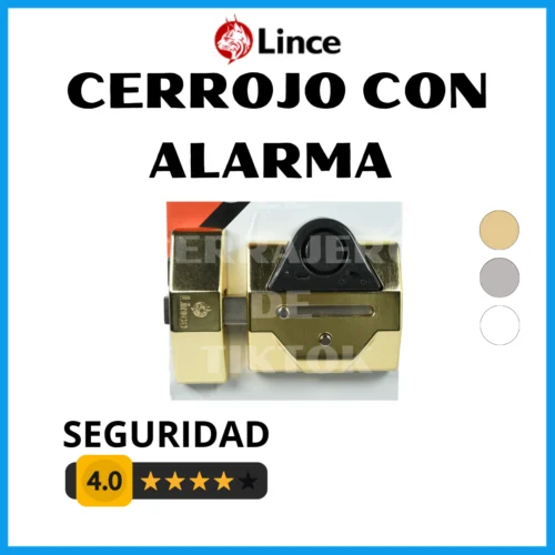 Cerrojo con alarma LINCE