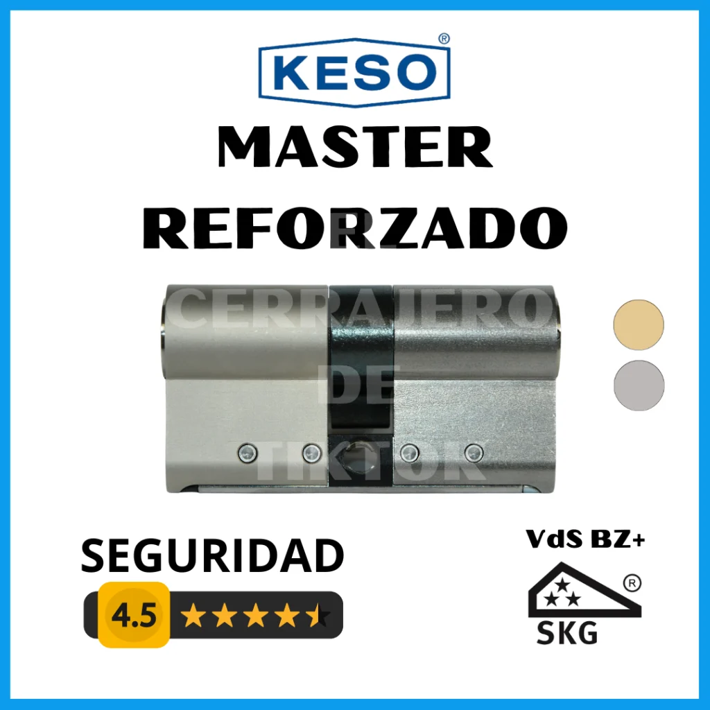 Bombín MASTER REFORZADO Plata