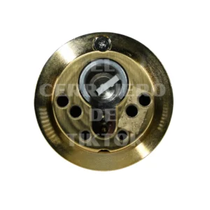 Escudo HOPLON redondo dorado