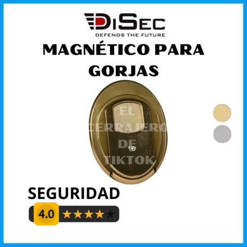 Escudo MAGNÉTICO para GORJAS de seguridad DISEC
