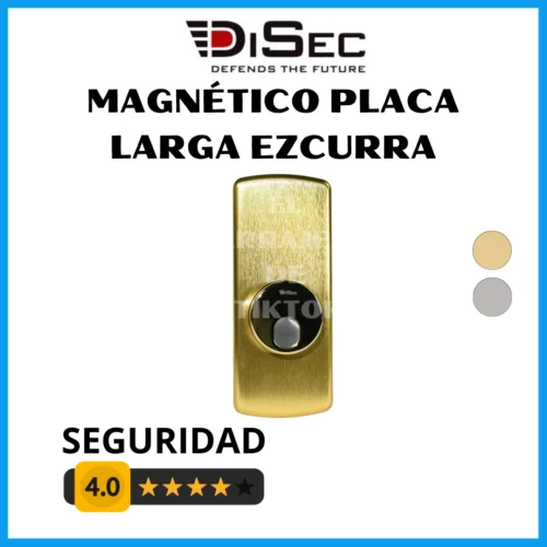 Escudo MAGNÉTICO PLACA LARGA para EZCURRA DISEC de seguridad