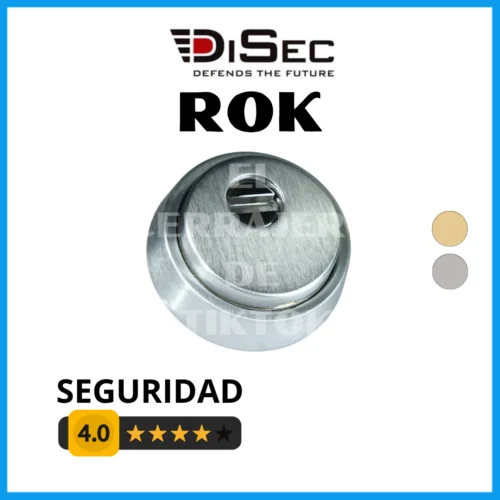 Escudo ROK DISEC de seguridad