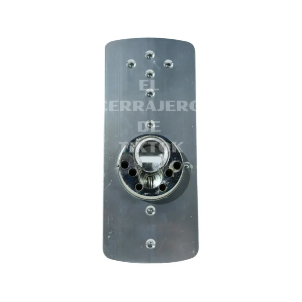 Escudo ROK VERTICAL de seguridad DISEC plata