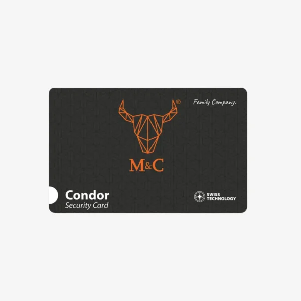Tarjeta de seguridad M&C Condor