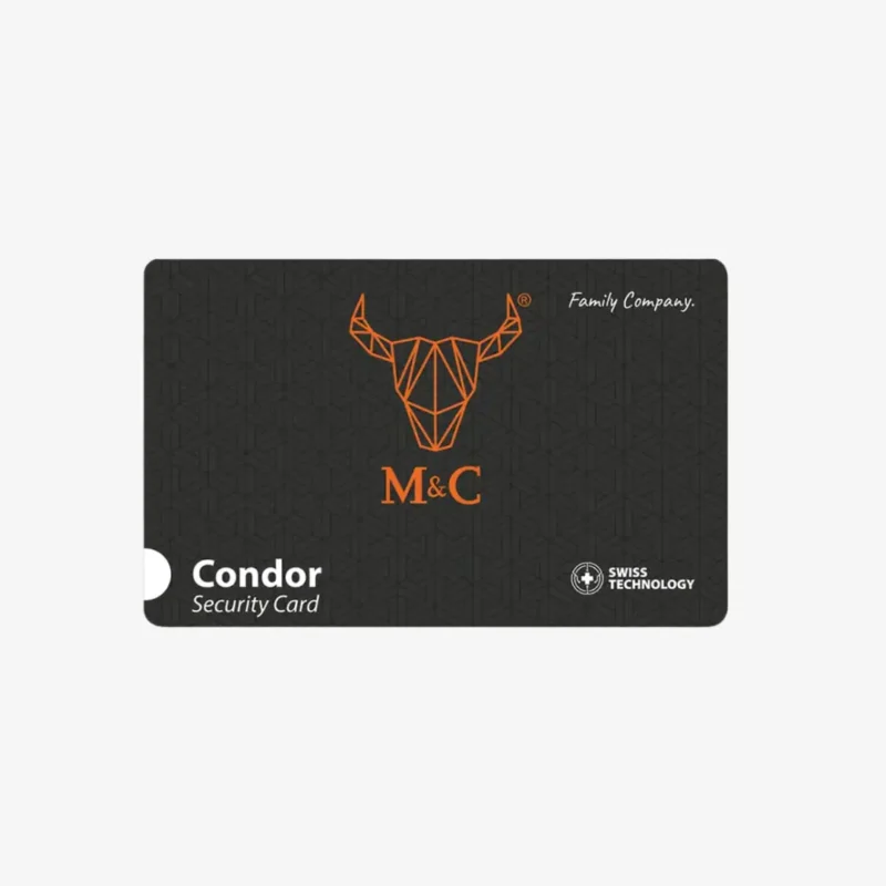 Tarjeta de seguridad M&C Condor