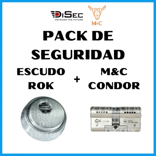 Pack de seguridad Escudo DISEC ROK y bombín M&C Condor