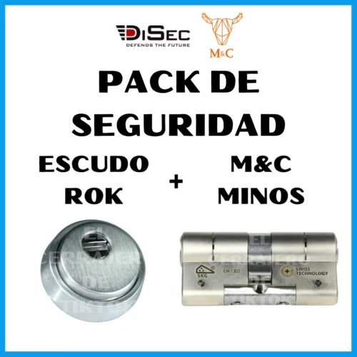 Pack de Seguridad Escudo DISEC ROK + Bombín M&C MINOS