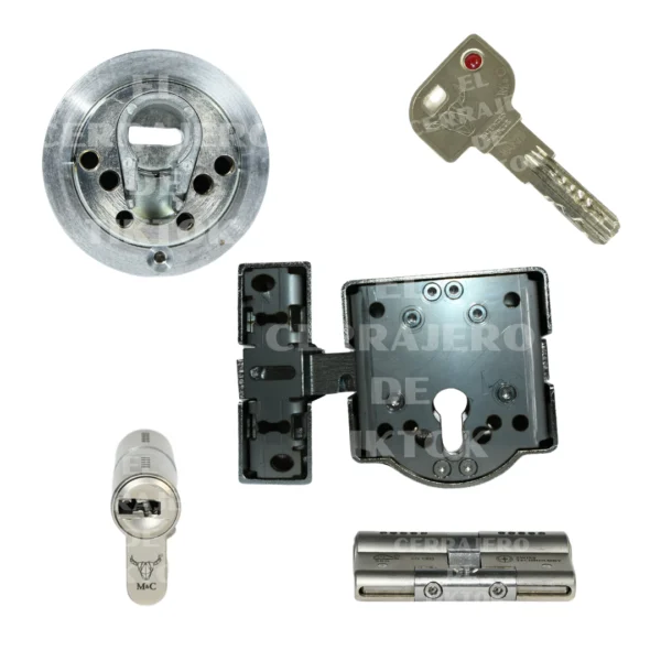 PACK DE SEGURIDAD Escudo DISEC ROK + SAG EP30 + Bombín CONDOR M&C